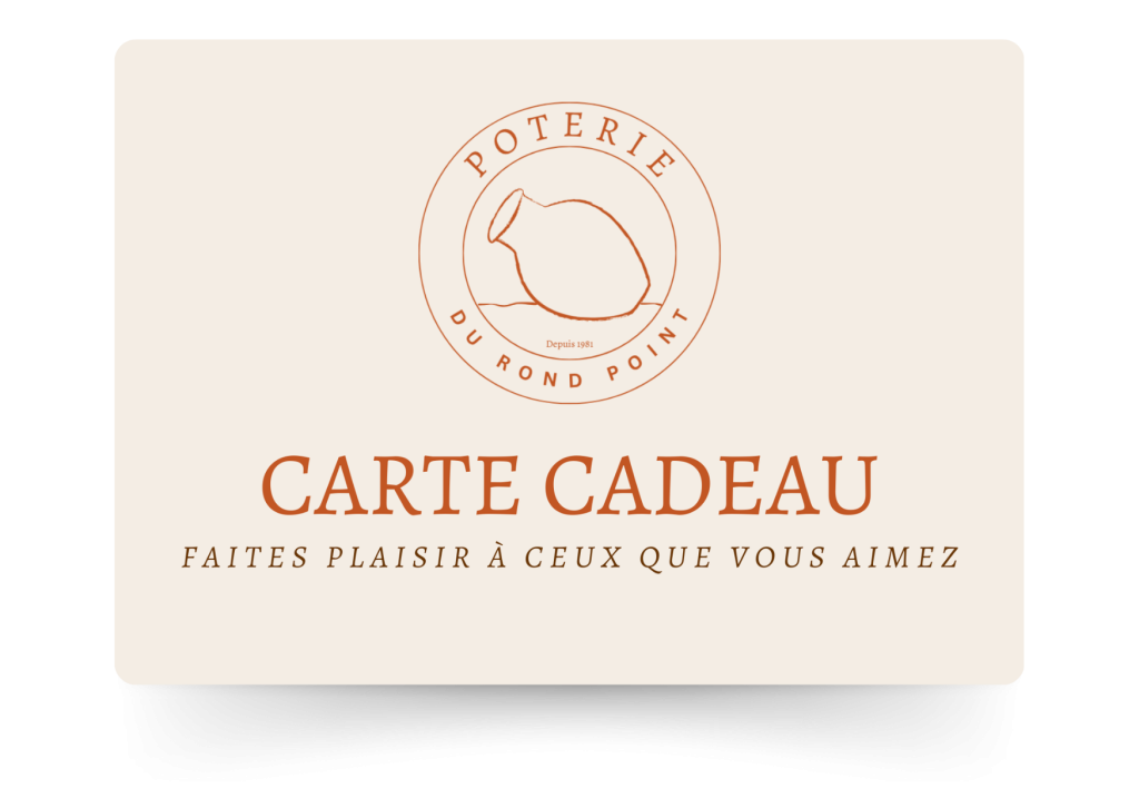 Carte Cadeau Poterie